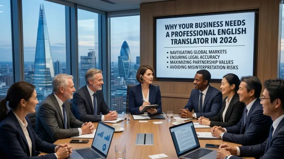 Why Your Business Needs a Professional English Translator in 2026